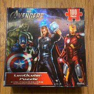 Avengers Lenticular Moving Puzzle 100 Piece